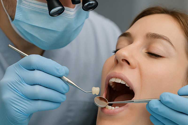 هزینه های روکش دندان در سال 1404