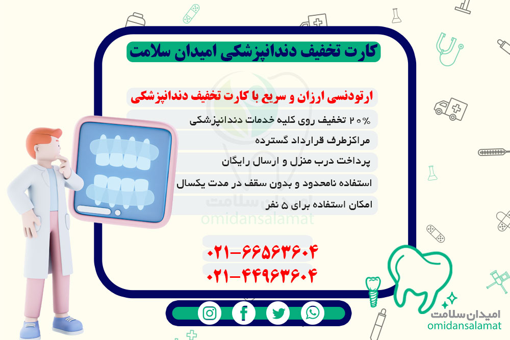 کاهش هزینه های ارتودنسی با کارت تخفیف دندانپزشکی امیدان سلامت